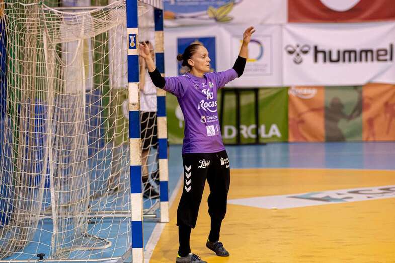 Silvia Navarro, guardameta del Rocasa Gran Canaria